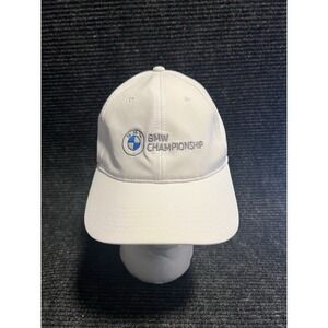 BMW Championship Ahead Adjustable Strap Performance Hat Cap White Golf Tennis